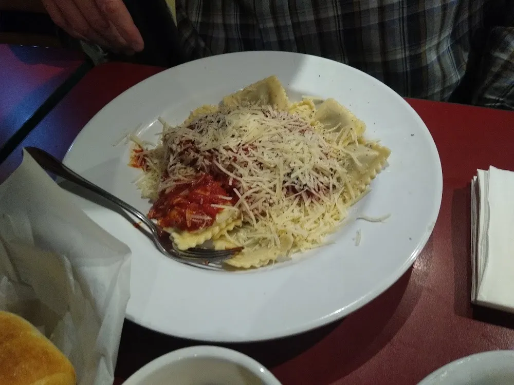 Ravioli with Red Sauce